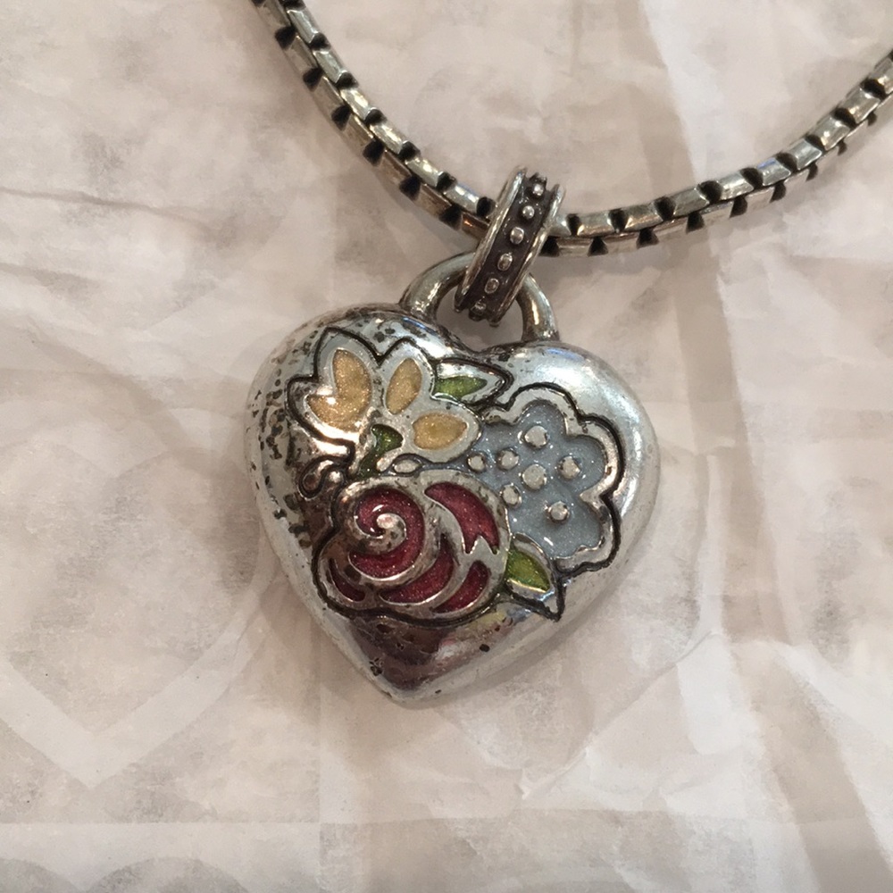 BRIGHTON πHeart Necklace - Picture 3 of 8